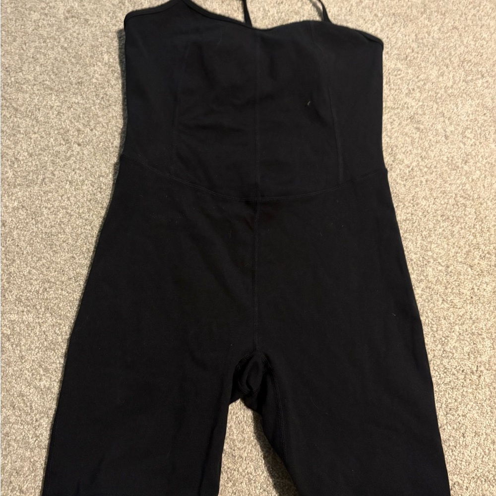 Women’s  Black One Piece athletic romper